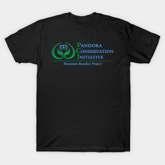 Pandora Conservation Initiative - Mountain Banshee Project T-Shirt by hauntedjack